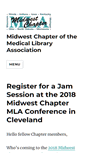 Mobile Screenshot of midwestmla.org