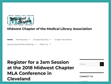 Tablet Screenshot of midwestmla.org